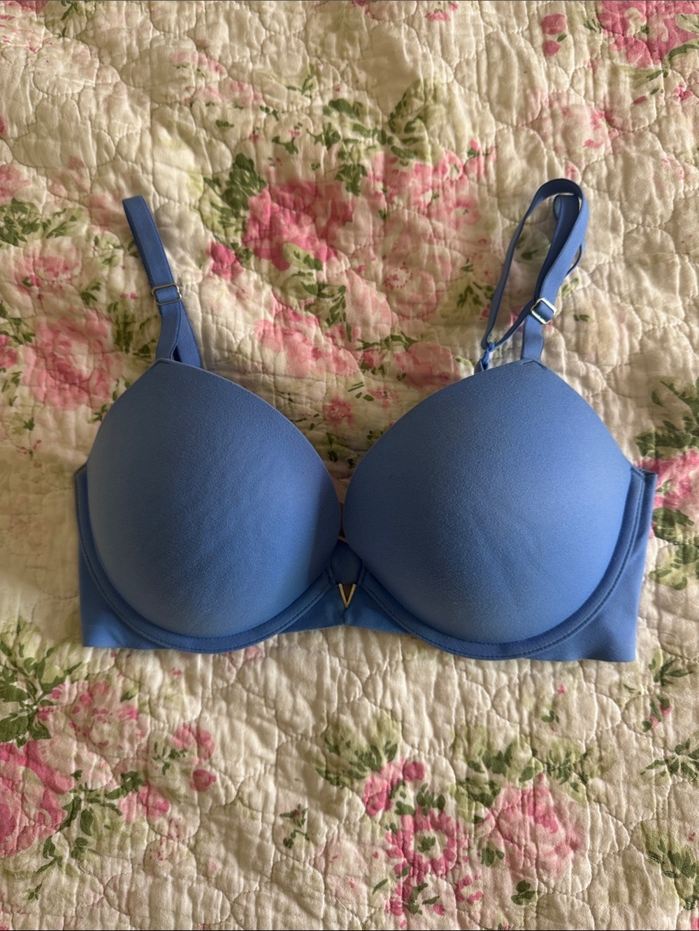 VS Light Blue Smooth Contour T-Shirt Bra